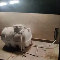 نصب پمپ آب و منبع ذخیره