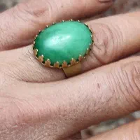 انگشری زمرد30قیراتی|جواهرات|نظرآباد, نظرآباد|دیوار