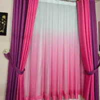 پرده ی حریر دخترانه