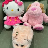 ۳ عدد عروسک سالم و‌تمیز