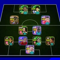 اکانت ای فوتبال efootball طاق با اکانت کالاف