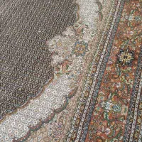 دو عدد فرش ماشینی شش متری طرح ماهی