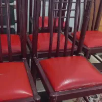 صندلی چوبی|میز و صندلی غذاخوری|رشت, اسماعیل آباد|دیوار