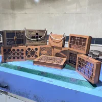 تولید جعبه آجیل خشکبار شکلات میوه خشک تیبگ چوبی ت