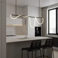 لوستر سقفی مدرن طرح شلنگی ۳۶۰ کد ۷۸۰۰۰۱|لوستر و چراغ آویز|تهران, شهرک چیتگر|دیوار