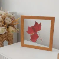 تابلو زیبا برگ پاییزی