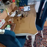 فروش یک دست مبل هفت نفره ومیز ناهارخوری شش نفره|مبلمان خانگی و میز عسلی|اصفهان, خانه اصفهان|دیوار