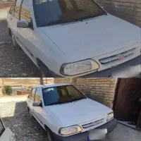پراید ۸۴  سفید استثنایی شاسی سالم