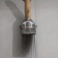 یک قالی بافی چوب گردو عتیقه