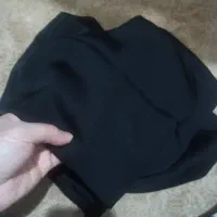 پارچه براق کریستالی مشکی بسیار سبک چادری