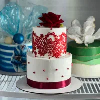 آموزش کیک خامه / آموزش کیک تولد / ارومیه