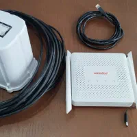 مودم روتر ZLT X16 به همراه تجهیزات