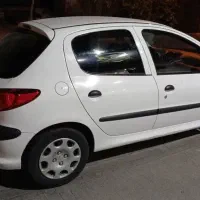 پژو ۲۰۶ مدل۹۶تیپ ۲ سالم خانگی|خودرو سواری و وانت|تهران, تهرانپارس جنوبی|دیوار