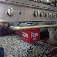 اجاق گاز طرح فر استیل درجه یک