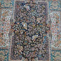 ۲تخته فرش۶متری۱۰۵۰شانه۳۱۰۰ تراکم ضخیم|فرش|کرج, شهرک جهان‌نما|دیوار