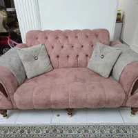 مبل راحتی چستر دو نفره در حد نو|مبلمان خانگی و میز عسلی|تهران, تهرانپارس غربی|دیوار