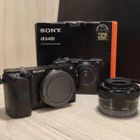 دوربین a6400همراه با لنز 50f1.8