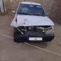 ماشین پراید تصادفی