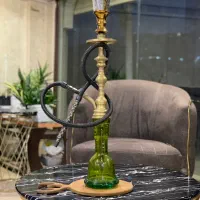 تعدادی قلیان برنجی (کافه جمع کردم ) خوشگل سنگین