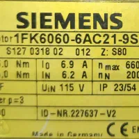 ۳ عدد سروو موتور SIEMENS آلمان سری 1FK6|ماشینآلات صنعتی|تهران, جی|دیوار