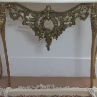 آیینه کنسول برنج|بوفه، ویترین، کنسول|بروجرد, |دیوار