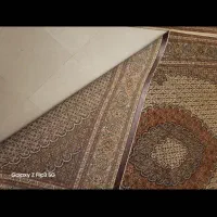 فرش جفت شش متری ماهی گل ابریشم|فرش|عسگران, |دیوار