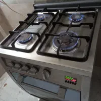 اجاق گاز استیل تمام فر تکنو گاز