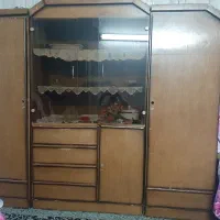 کمد و ویترین چوبی