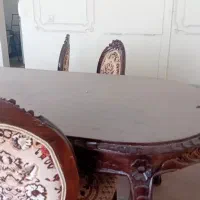 مبل فرهی ۸نفره بامیز وصندلی ناهارخوری|مبلمان خانگی و میز عسلی|تهران, گرگان|دیوار