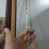 گردنبند مردانه جای حرز کارتیر خشتی استیل برند
