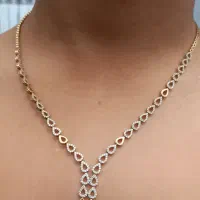 سرویس طلا ۲۲ گرمی شیک درحد نونو۱۵۰هزار بالای تابلو