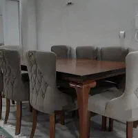 میز ناهارخوری 8نفره مدل چستر کاملا نو