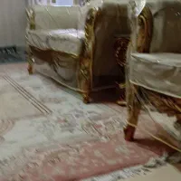 مبل کرم روشن طلایی|مبلمان خانگی و میز عسلی|اسلامشهر, شهرک محمدیه|دیوار