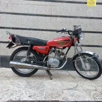موتور هندا ۱۲۵ مزایده پلاک قدیم
