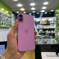 ایفون۱۶پلاس ۱۲۸ صورتی در حد اک پک اصلی