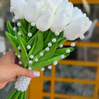 دسته گل مصنوعی زیبا بابهترین کیفیت و قیمت