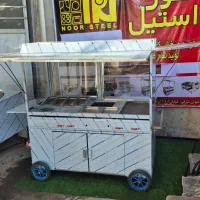 سیب زمینی تنوری خیابانی فر ساندویچی سلف دار/صنعتی