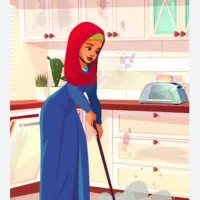 خدمه مهد کودک خانم