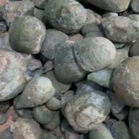 سنگ توپی عقیق پوسته سبز