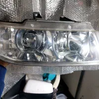 چراغ جلو وآینه سمند