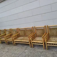 مبل ۸ نفره چوب
