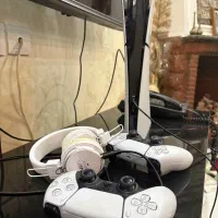 پی اس فایو اسلیم دیجیتال با دو دسته|کنسول، بازی ویدئویی و آنلاین|بندر انزلی, امامزاده|دیوار