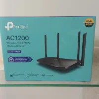 مودم tp link پرسرعت 4 آنتن adsl vdsl اکبند