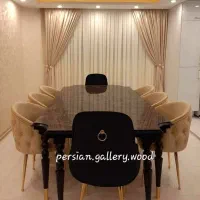 لورنشیا میز ناهار خوری سبکِ ژینا