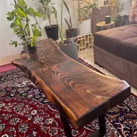 میز روستیک|مبلمان خانگی و میز عسلی|گلپایگان, |دیوار