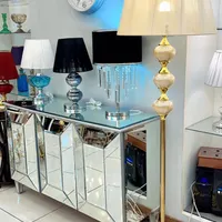 آباژور ایستاده کنارسالنی همراه ست لوستر|چراغ خواب و آباژور|تهران, اکباتان|دیوار