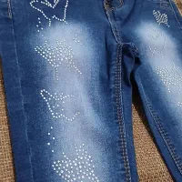 شلوار لی دخترانه