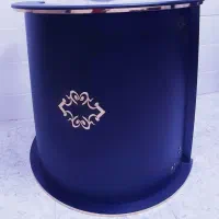 یک سری وسیله آرایشگاه. کانتر و رنگ مو و ...