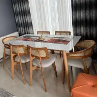 میز ناهارخوری|میز و صندلی غذاخوری|رشت, رودبارتان|دیوار