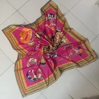 روسری ابریشم ژاگارد مارک